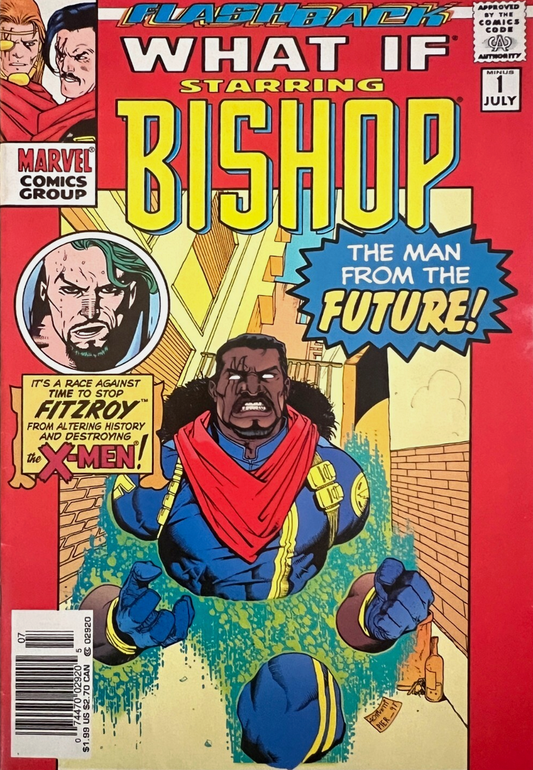 WHAT IF #1 BISHOP 1997 NEWSSTAND What If MARVEL COMICS
