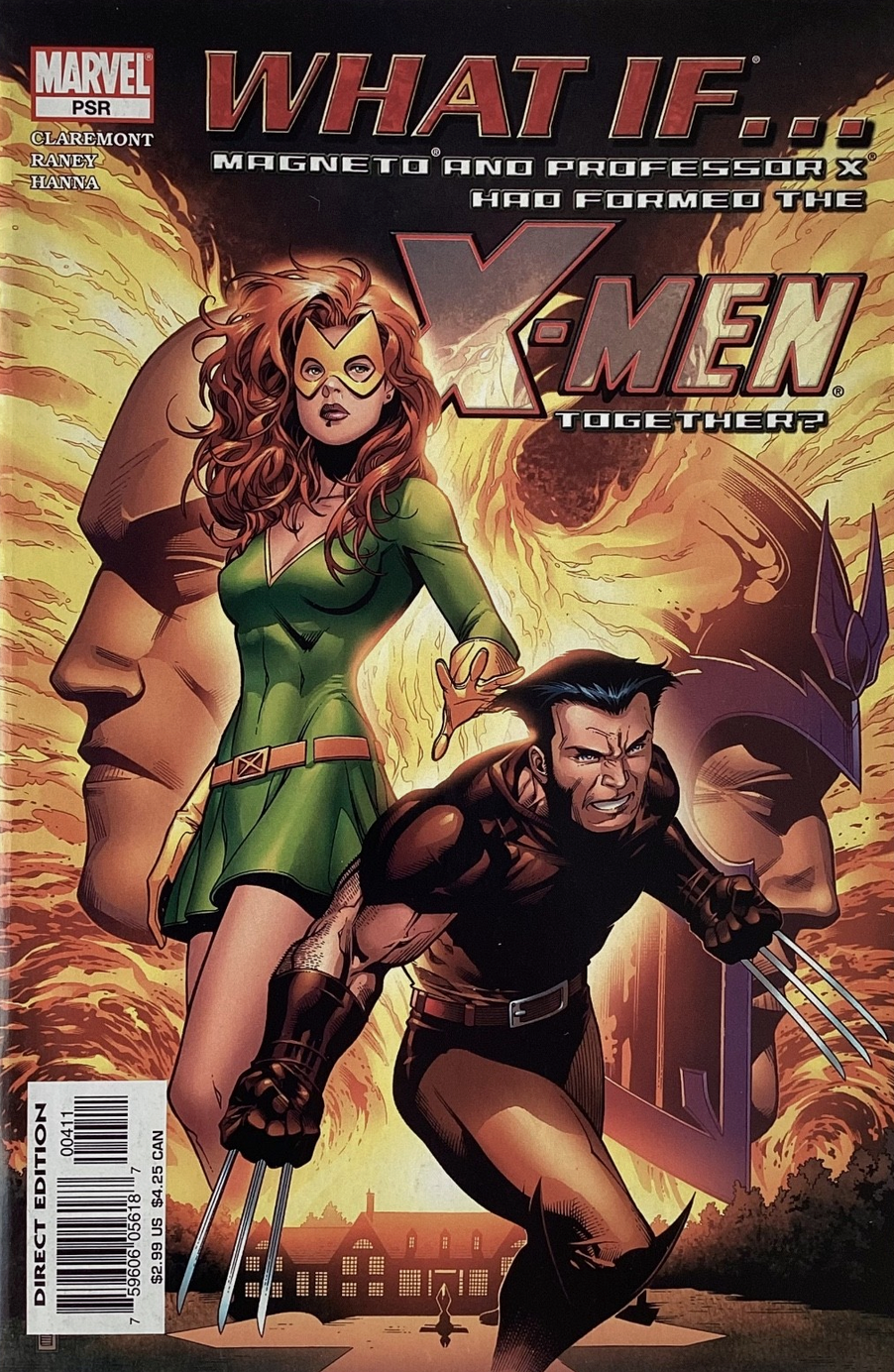 WHAT IF #1 MAGNETO PROFESSOR X FORMED X-MEN TOGETHER 2005 What If MARVEL COMICS