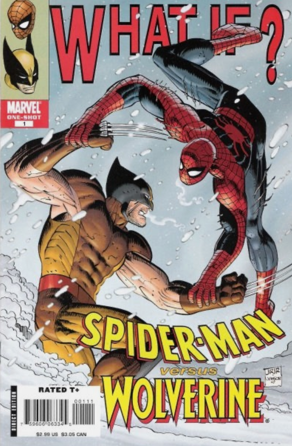 WHAT IF #1 SPIDER-MAN HOUSE WOLVERINE 2008 What If MARVEL COMICS