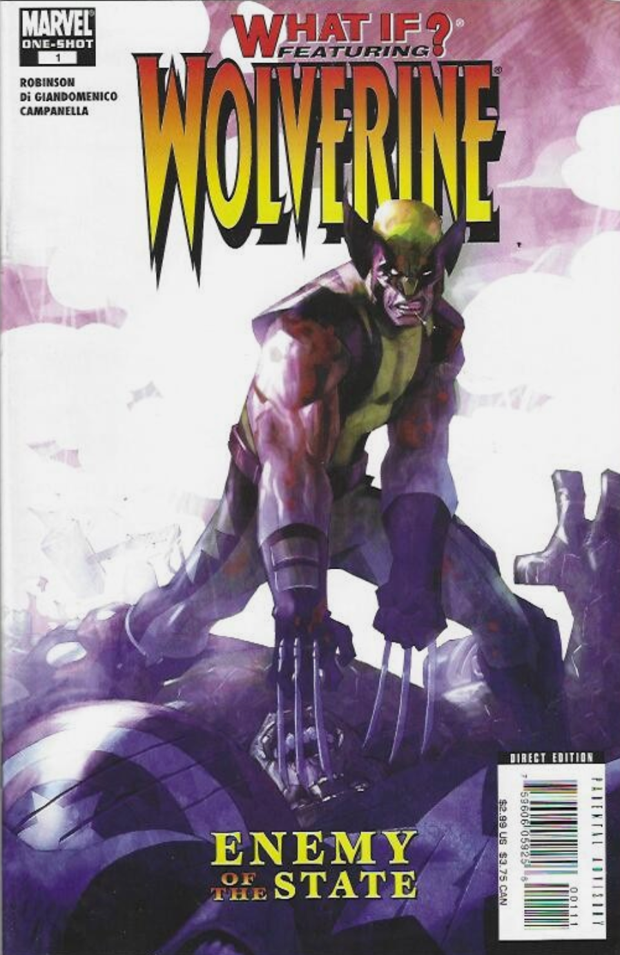 WHAT IF #1 WOLVERINE 2007 What If MARVEL COMICS