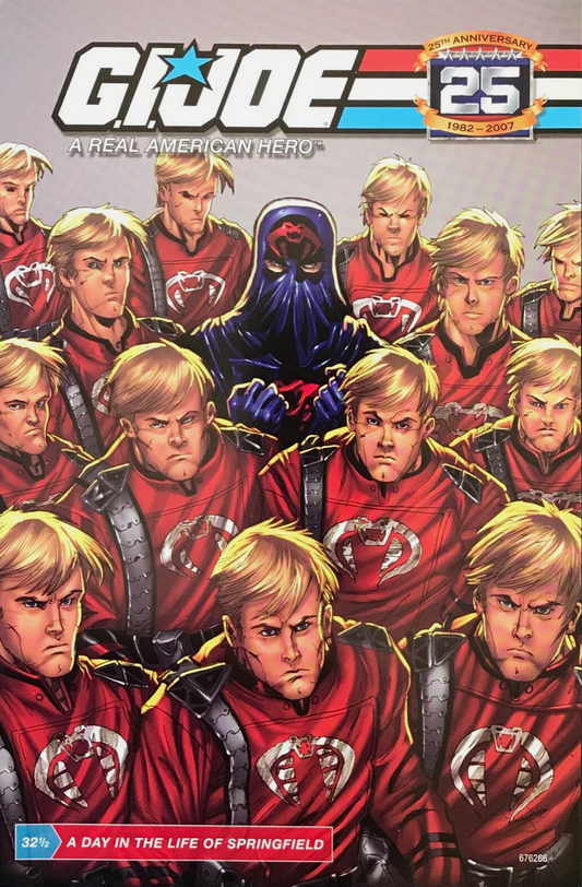 GI JOE #32 1/2 DAY IN LIFE SPRINGFIELD 25TH ANNIVERSARY HASBRO 2008 GI Joe DEVILS DUE
