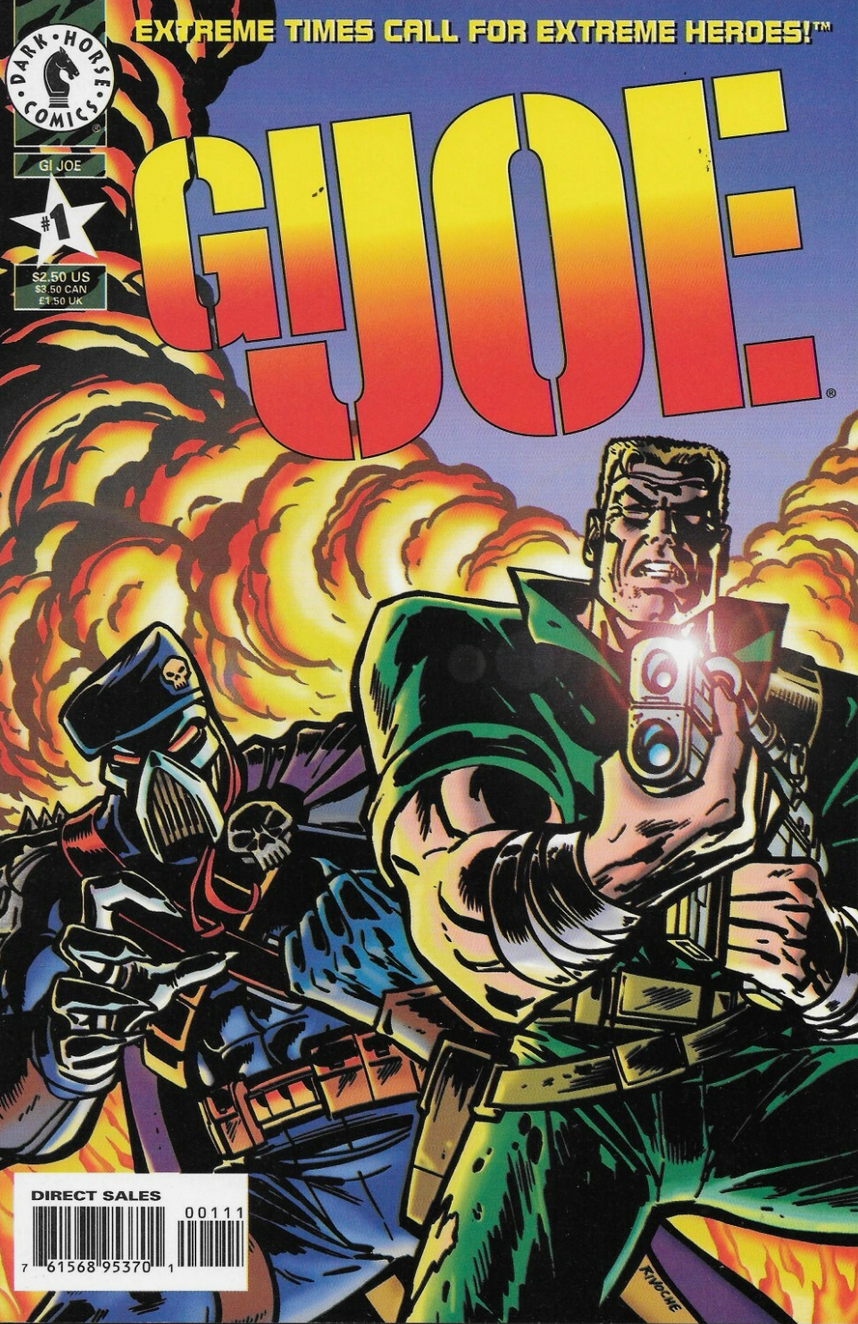 GI JOE #1 1996 GI Joe DARK HORSE