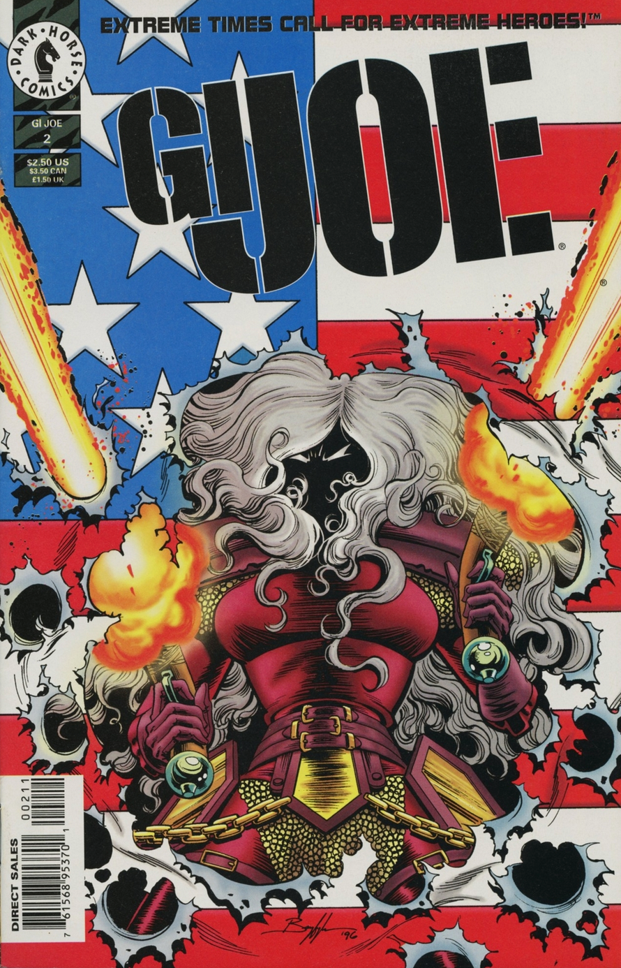 GI JOE #2 1996 GI Joe DARK HORSE