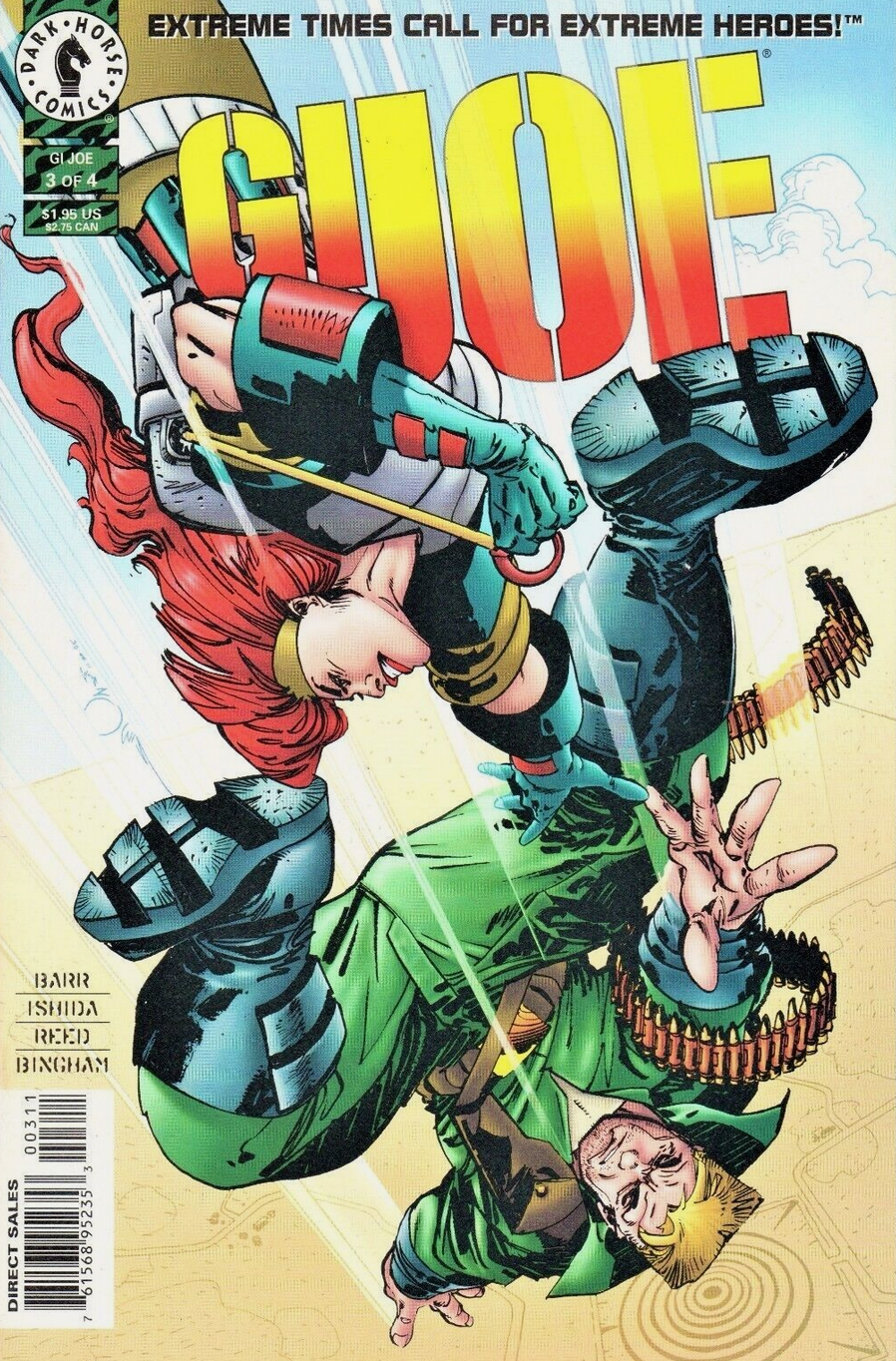 GI JOE #3 1996 GI Joe DARK HORSE