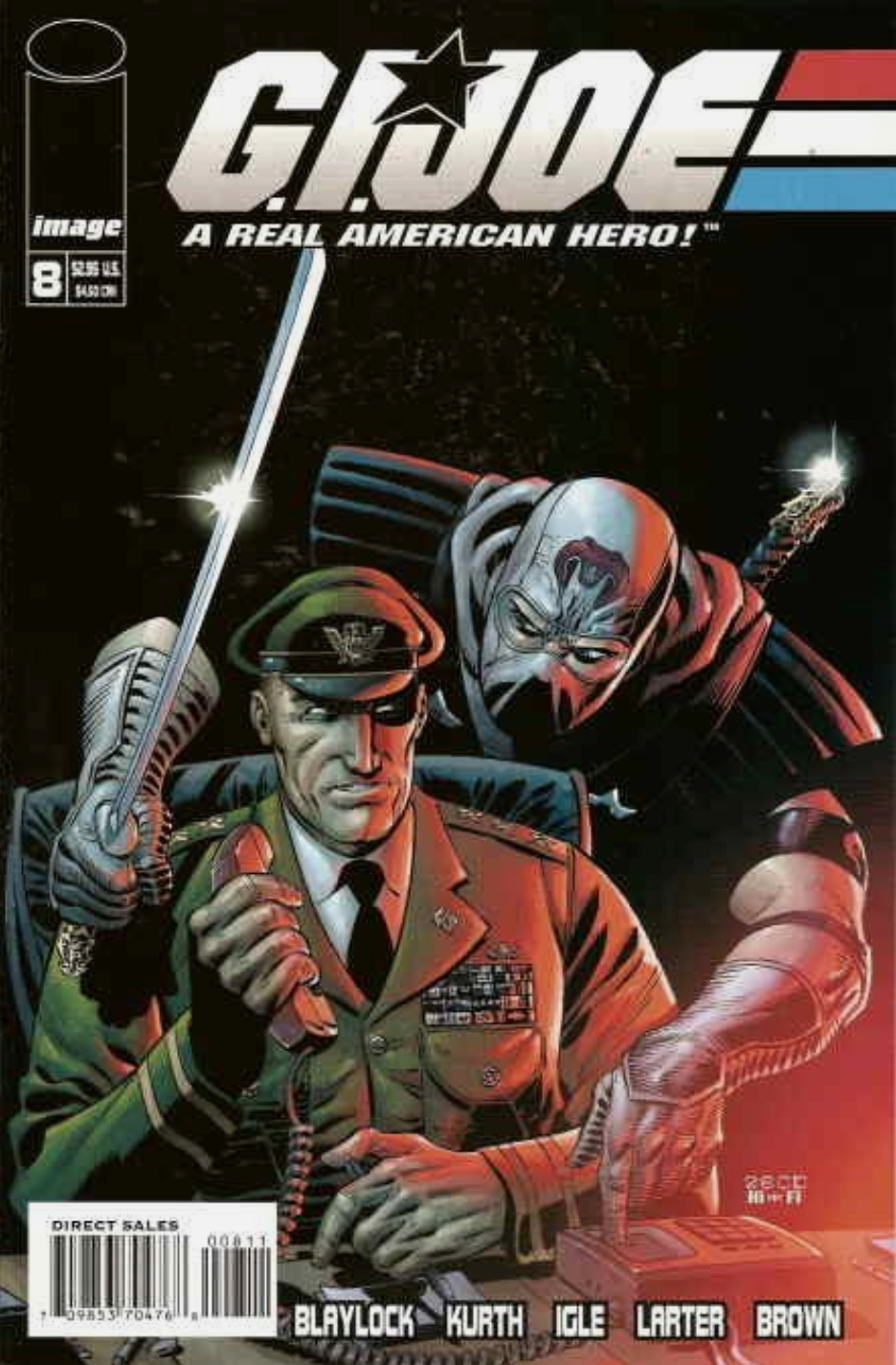 GI JOE #8 2002 GI Joe IMAGE COMICS