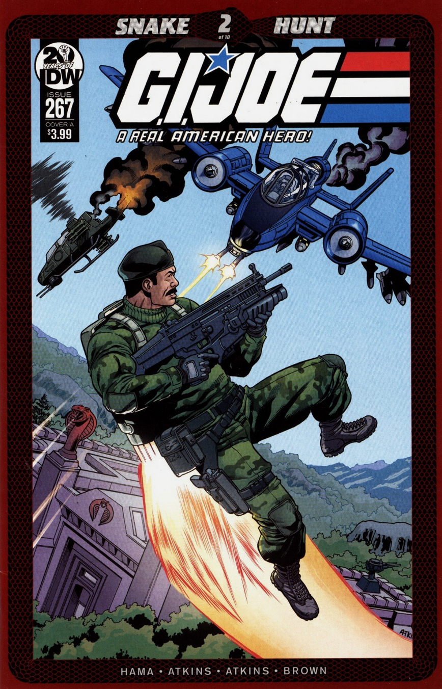 GI JOE A REAL AMERICAN HERO #267 CVR A ATKINS 2019 GI Joe IDW PUBLISHING