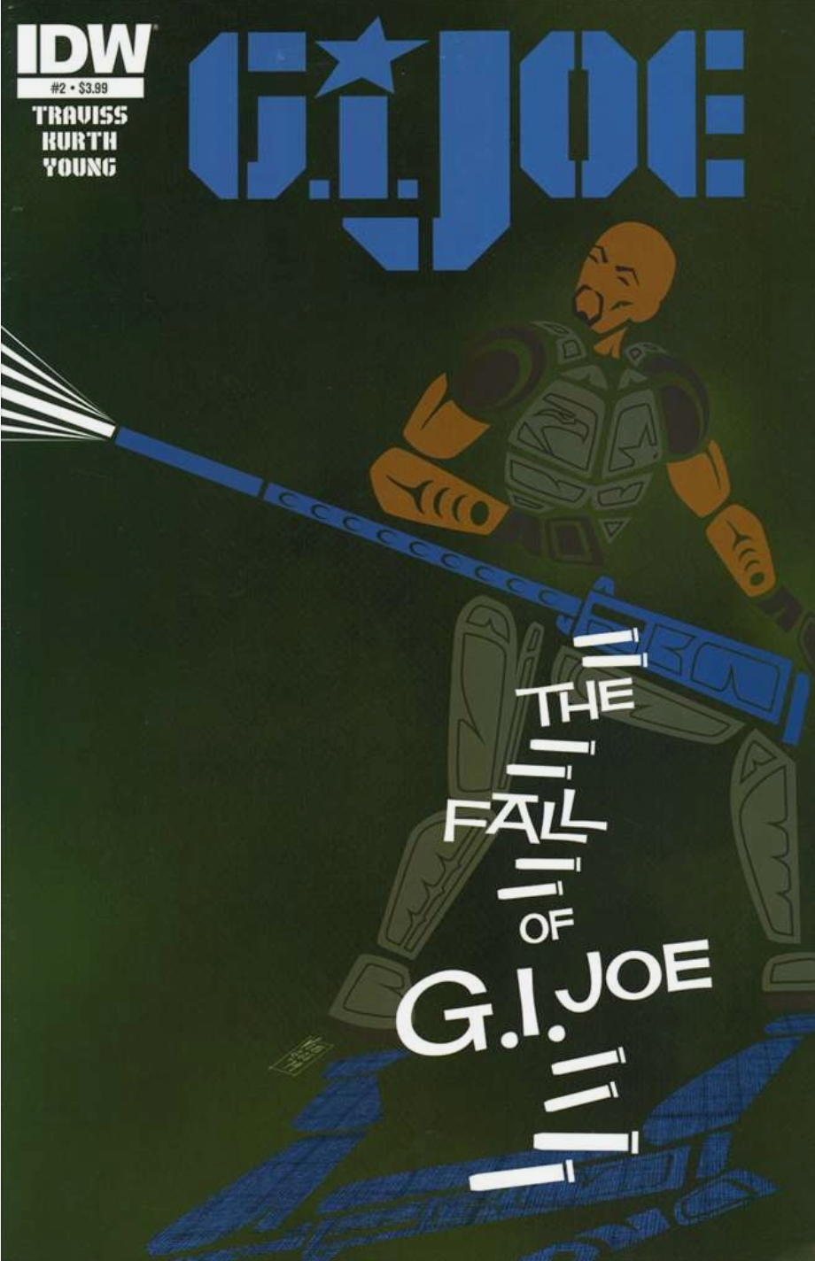 GI JOE #2 FALL OF GI JOE 2014 GI Joe IDW PUBLISHING