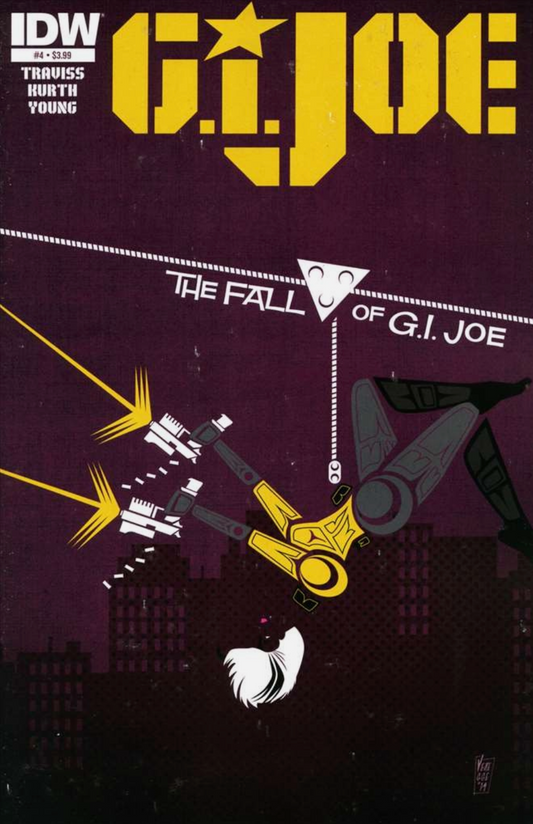 GI JOE #4 FALL OF GI JOE 2014 GI Joe IDW PUBLISHING
