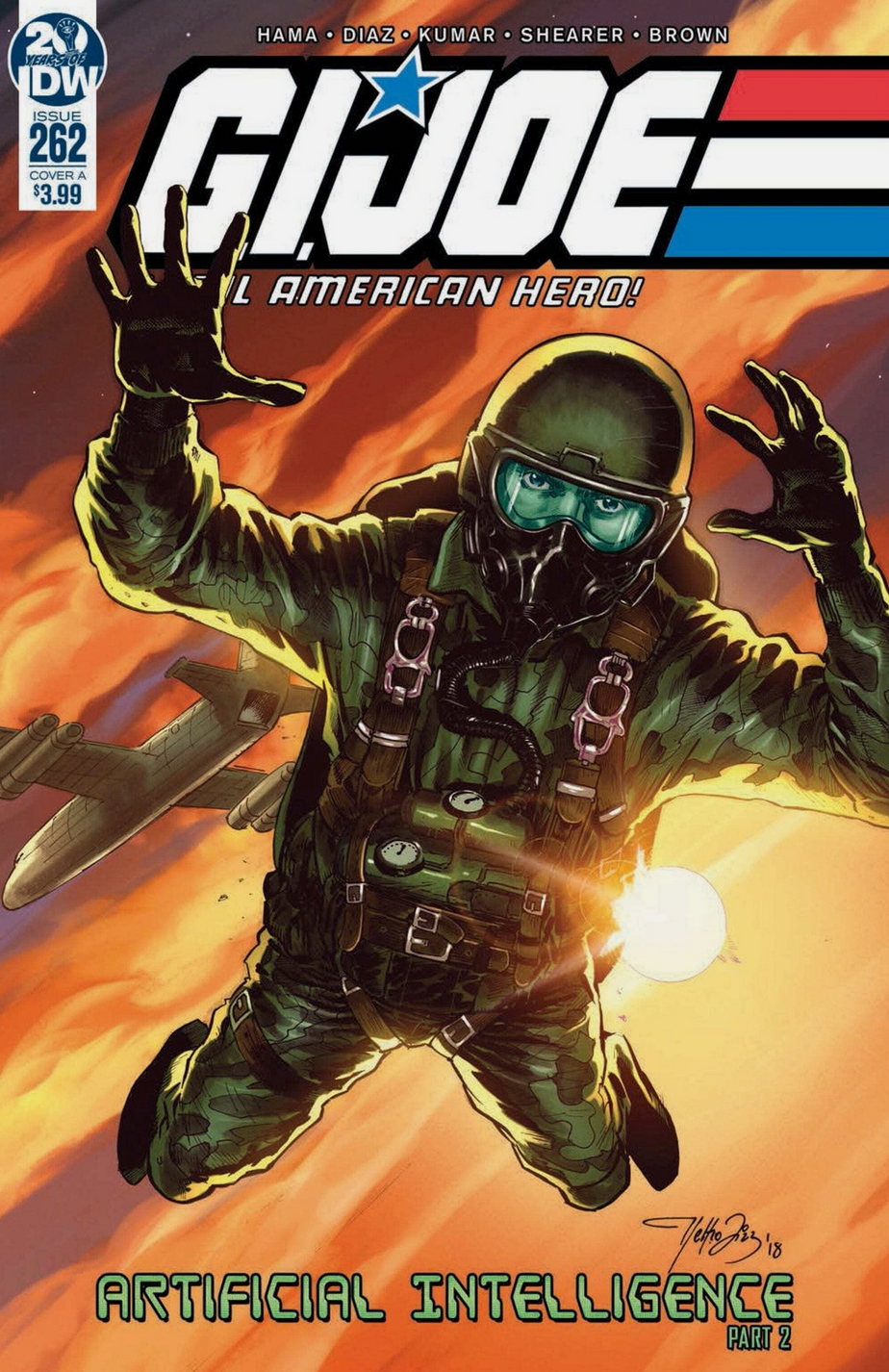 GI JOE A REAL AMERICAN HERO #262 CVR A DIAZ 2019 GI Joe IDW PUBLISHING