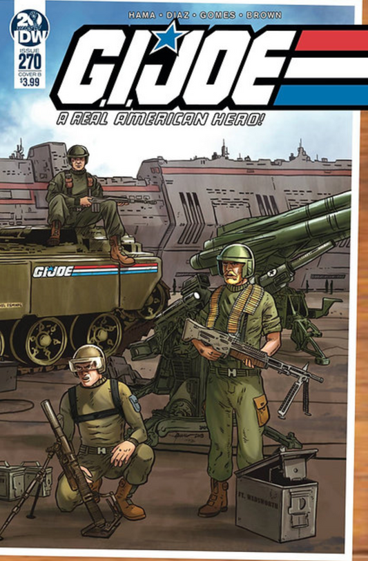 GI JOE A REAL AMERICAN HERO #270 CVR B SULLIVAN 2020 GI Joe IDW PUBLISHING