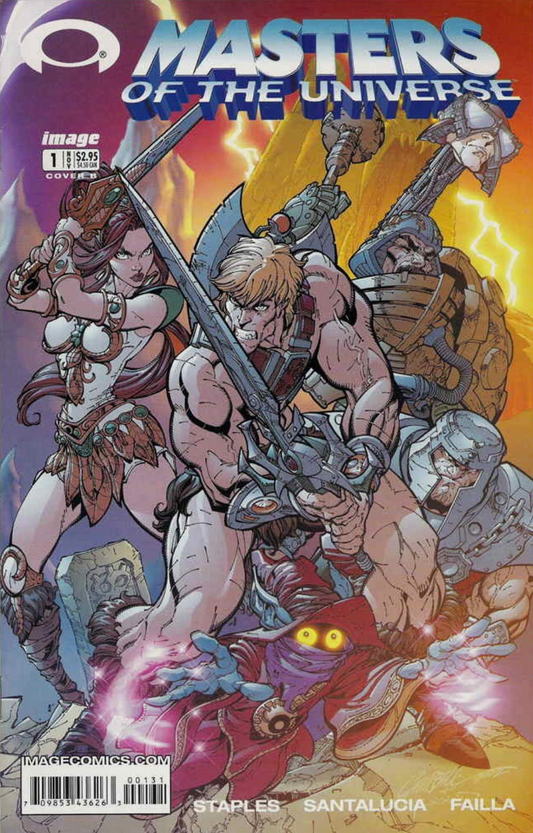 MASTERS OF THE UNIVERSE #1 HE-MAN J SCOTT CAMPBELL VARIANT 2002 He-Man IMAGE COMICS