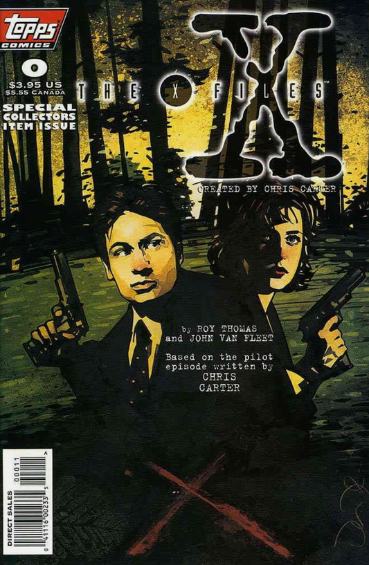 X-FILES #0 1996 X-Files TOPPS