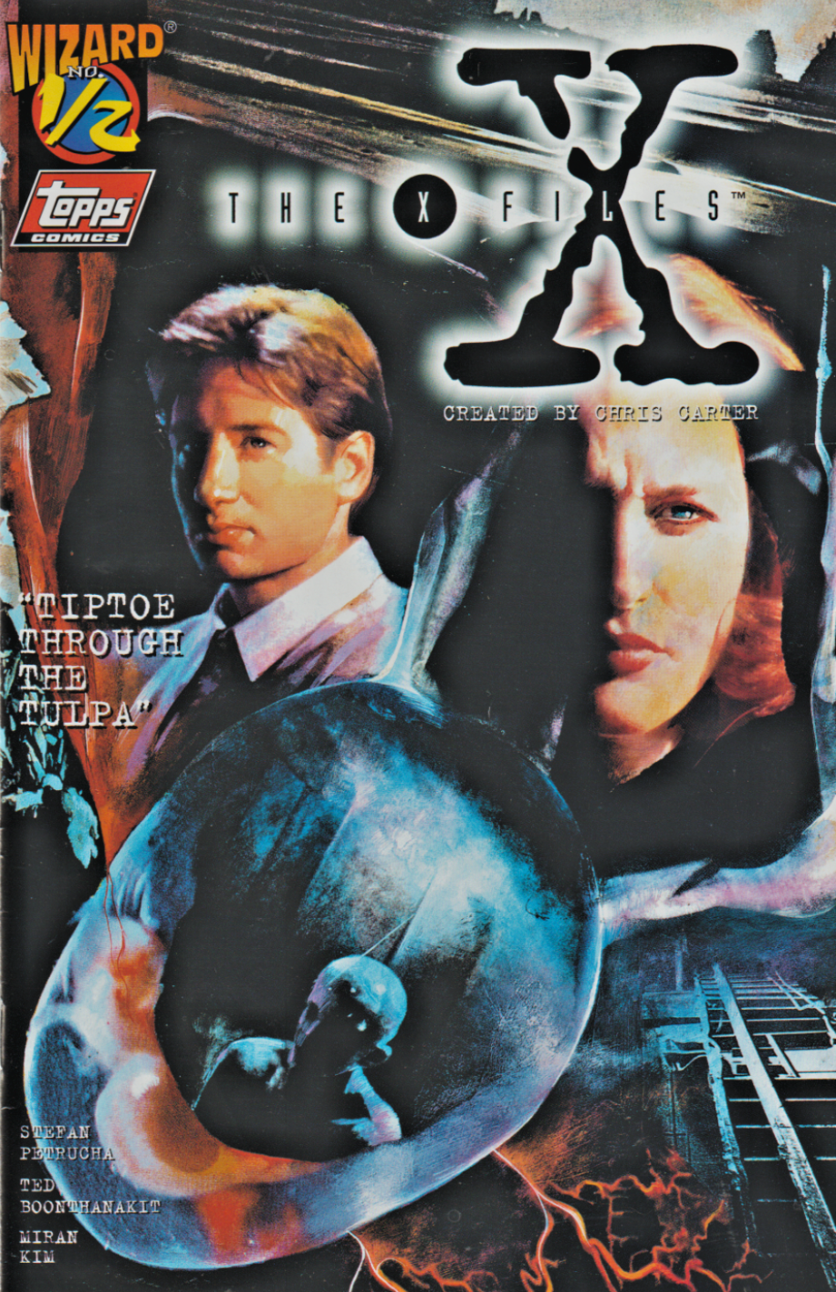 X-FILES #1/2 WIZARD MAIL AWAY 1996 X-Files TOPPS