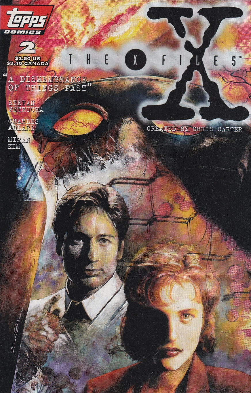 X-FILES #2 1995 X-Files TOPPS