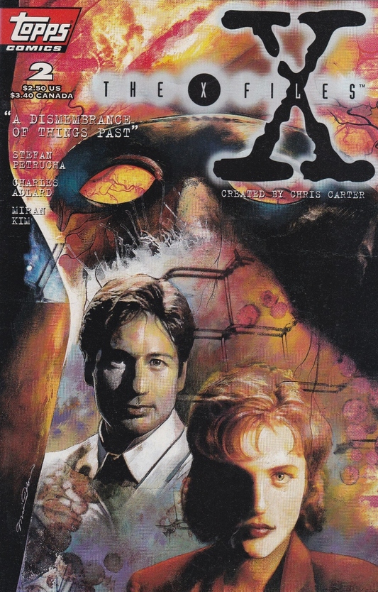 X-FILES #2 1995 X-Files TOPPS