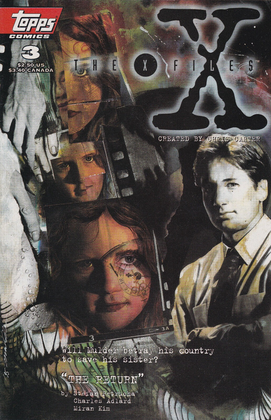 X-FILES #3 1995 X-Files TOPPS