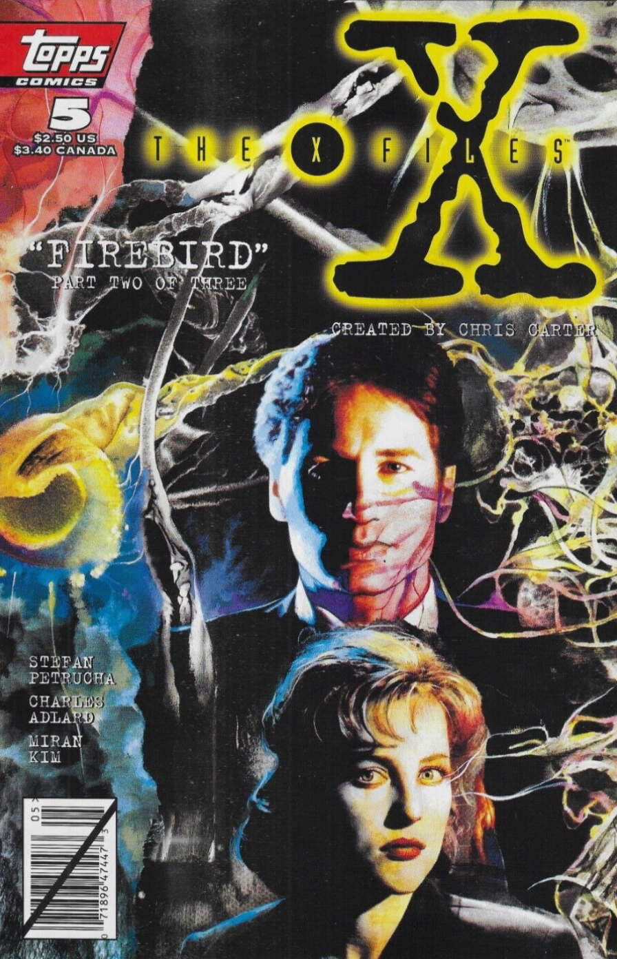 X-FILES #5 1995 X-Files TOPPS