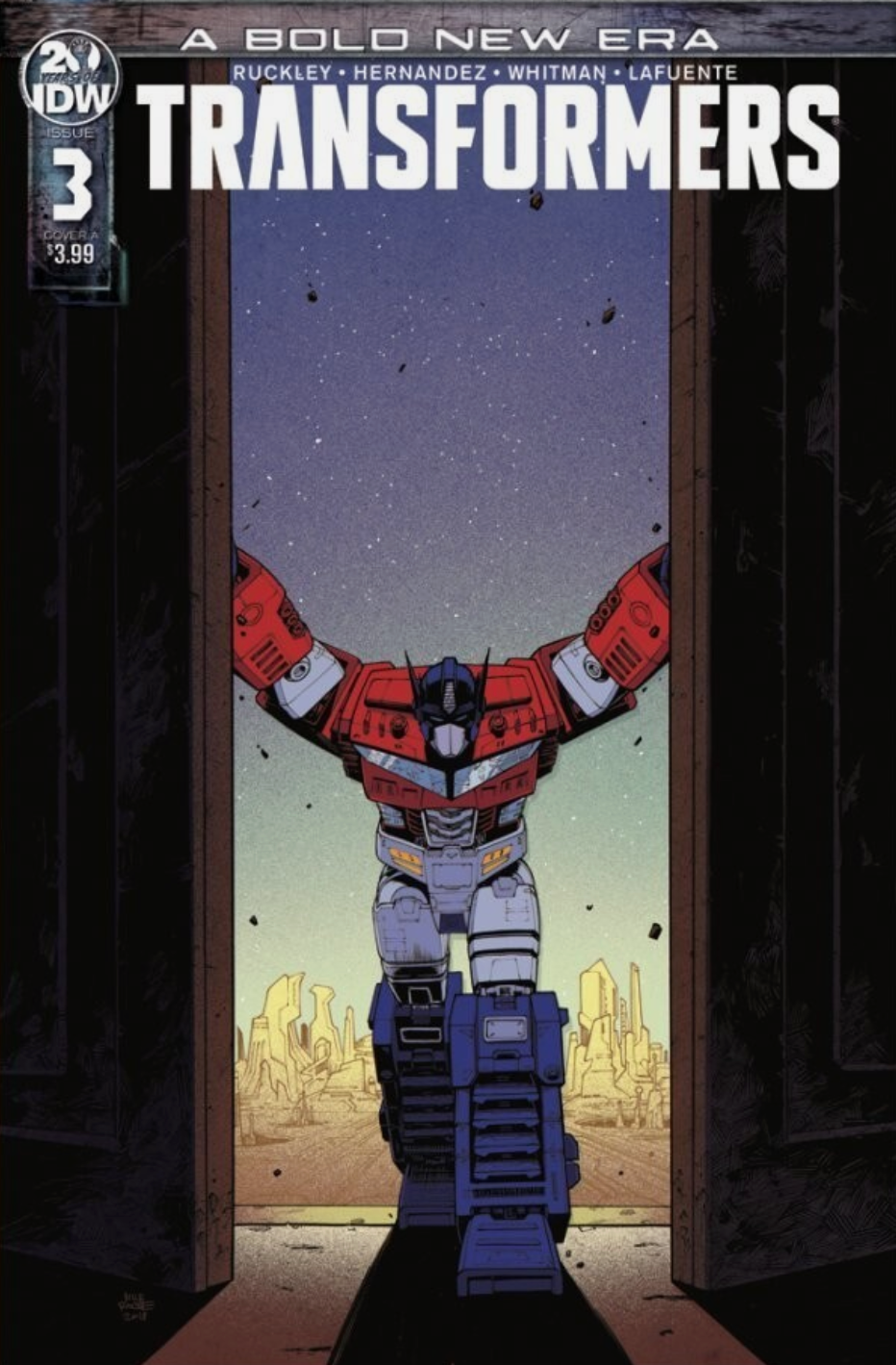 TRANSFORMERS #3 COVER A 2019 Transformers IDW