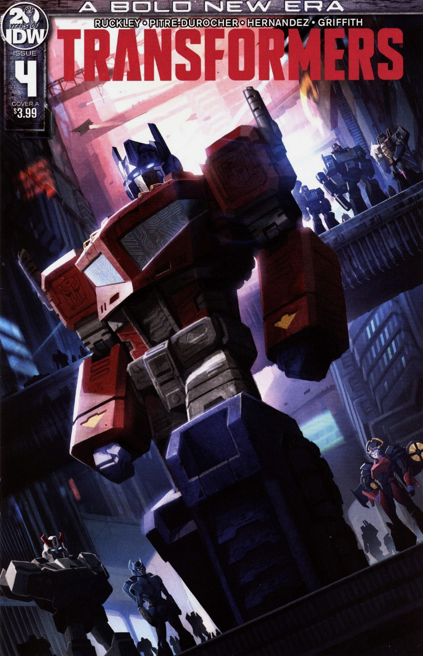 TRANSFORMERS #4 COVER A 2019 Transformers IDW