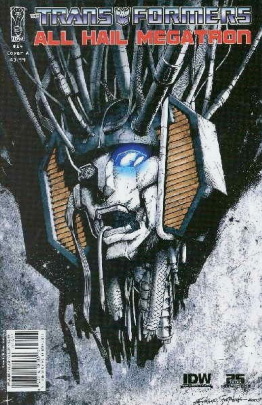 TRANSFORMERS #14 ALL HAIL MEGATRON 2009 Transformers IDW PUBLISHING