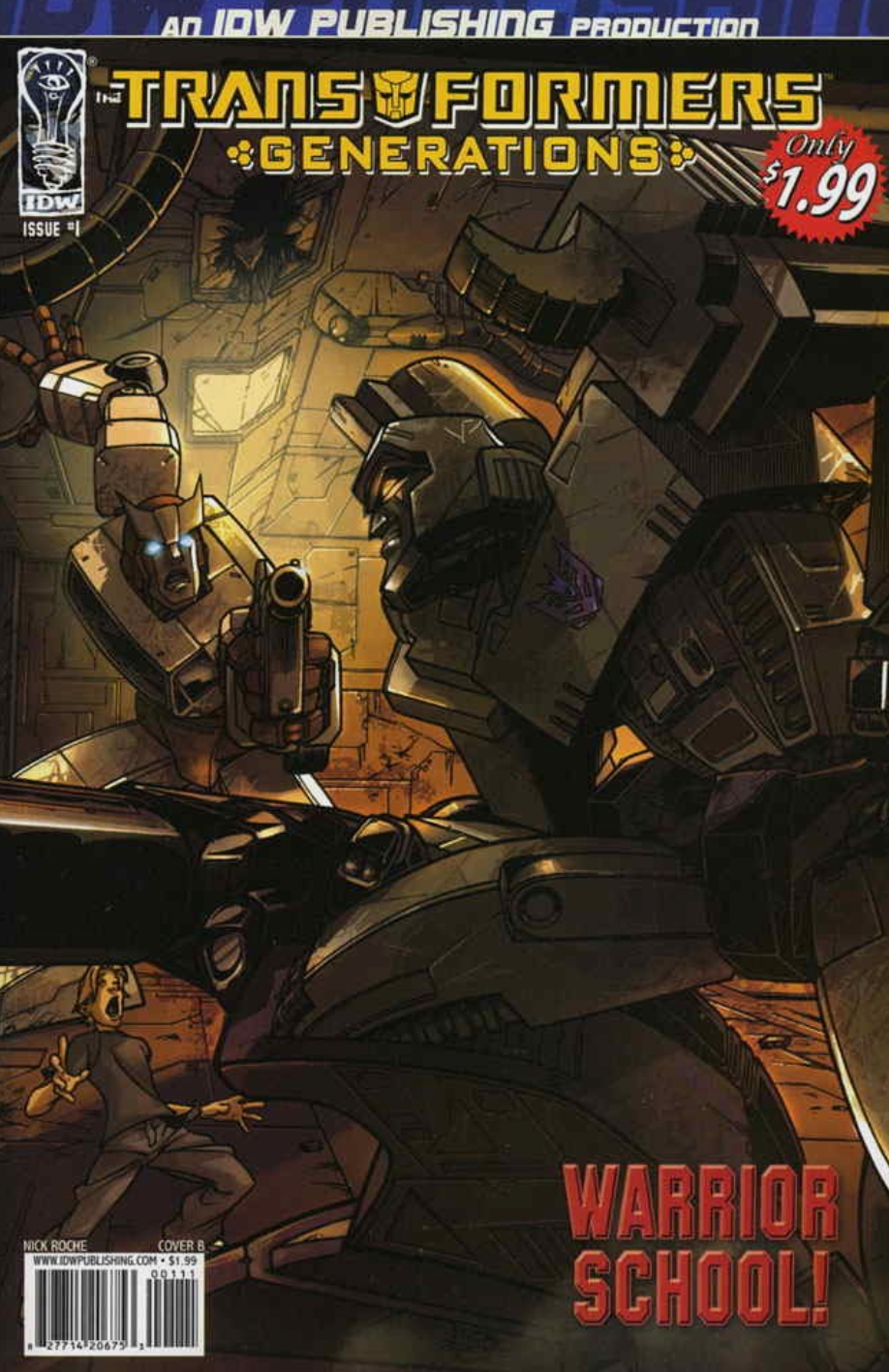 TRANSFORMERS GENERATIONS #1 COVER B 2006 Transformers IDW PUBLISHING