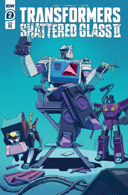 TRANSFORMERS SHATTERED GLASS II #2 1:10 VARIANT 2022 Transformers IDW PUBLISHING