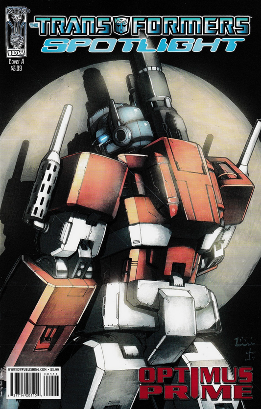 TRANSFORMERS SPOTLIGHT OPTIMUS PRIME #1 2007 Transformers IDW PUBLISHING