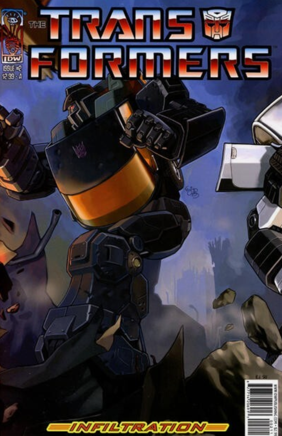TRANSFORMERS INFILTRATION #2 COVER A 2006 Transformers IDW PUBLISHING