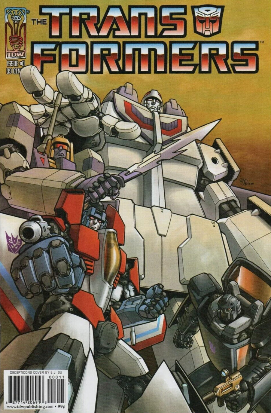 TRANSFORMERS #0 DECEPTICONS 2005 Transformers IDW PUBLISHING