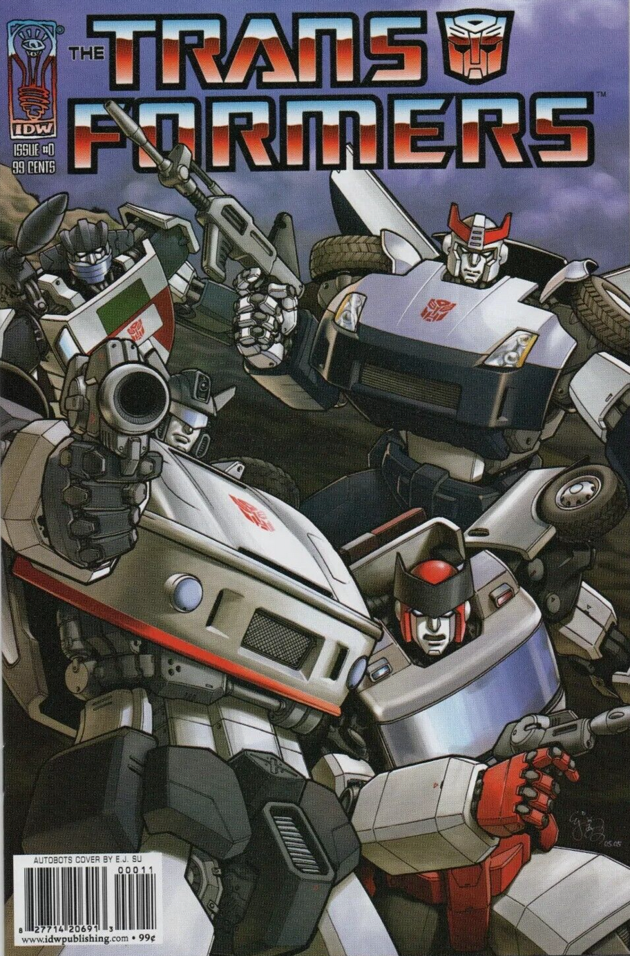 TRANSFORMERS #0 AUTOBOTS 2005 Transformers IDW PUBLISHING