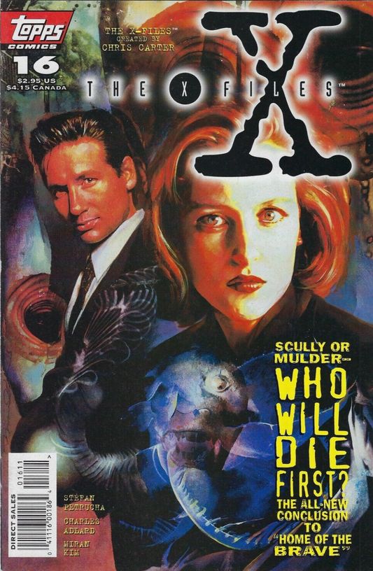 X-FILES #16 1995 X-Files TOPPS