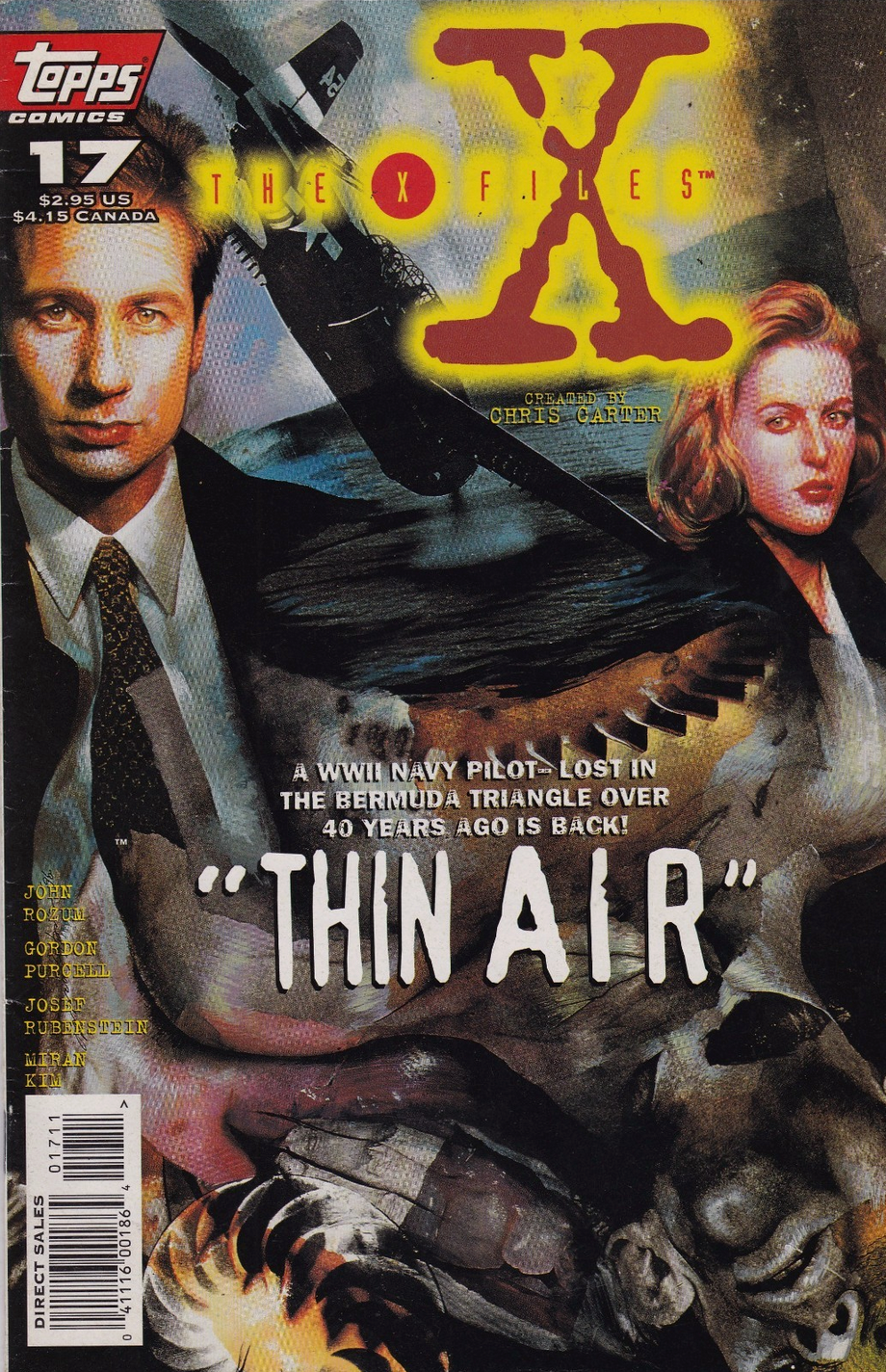 X-FILES #17 1995 X-Files TOPPS