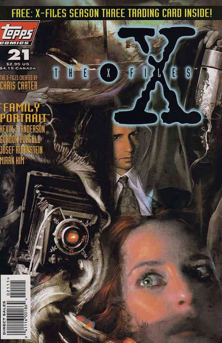 X-FILES #21 1996 X-Files TOPPS