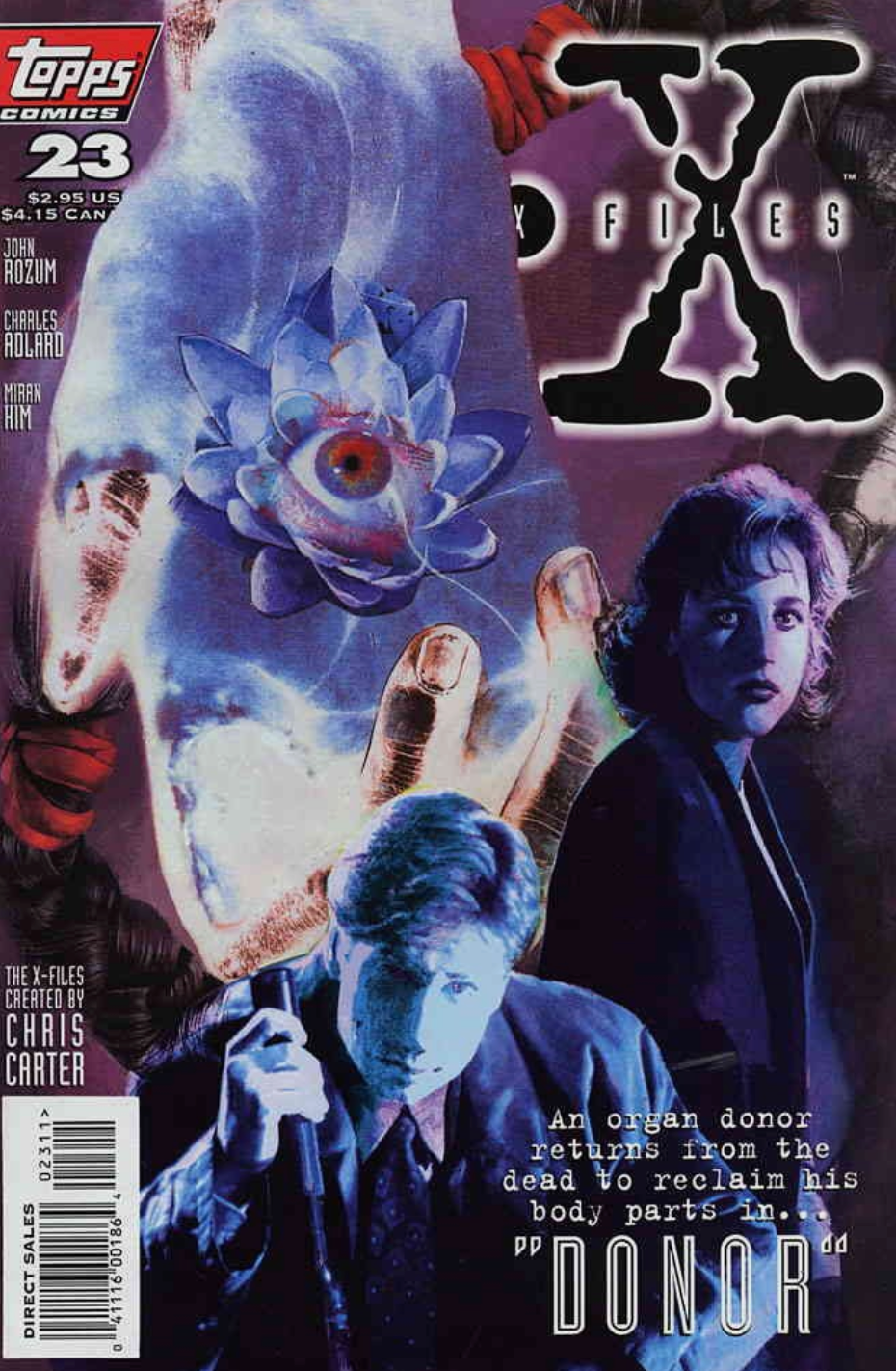X-FILES #23 1996 X-Files TOPPS