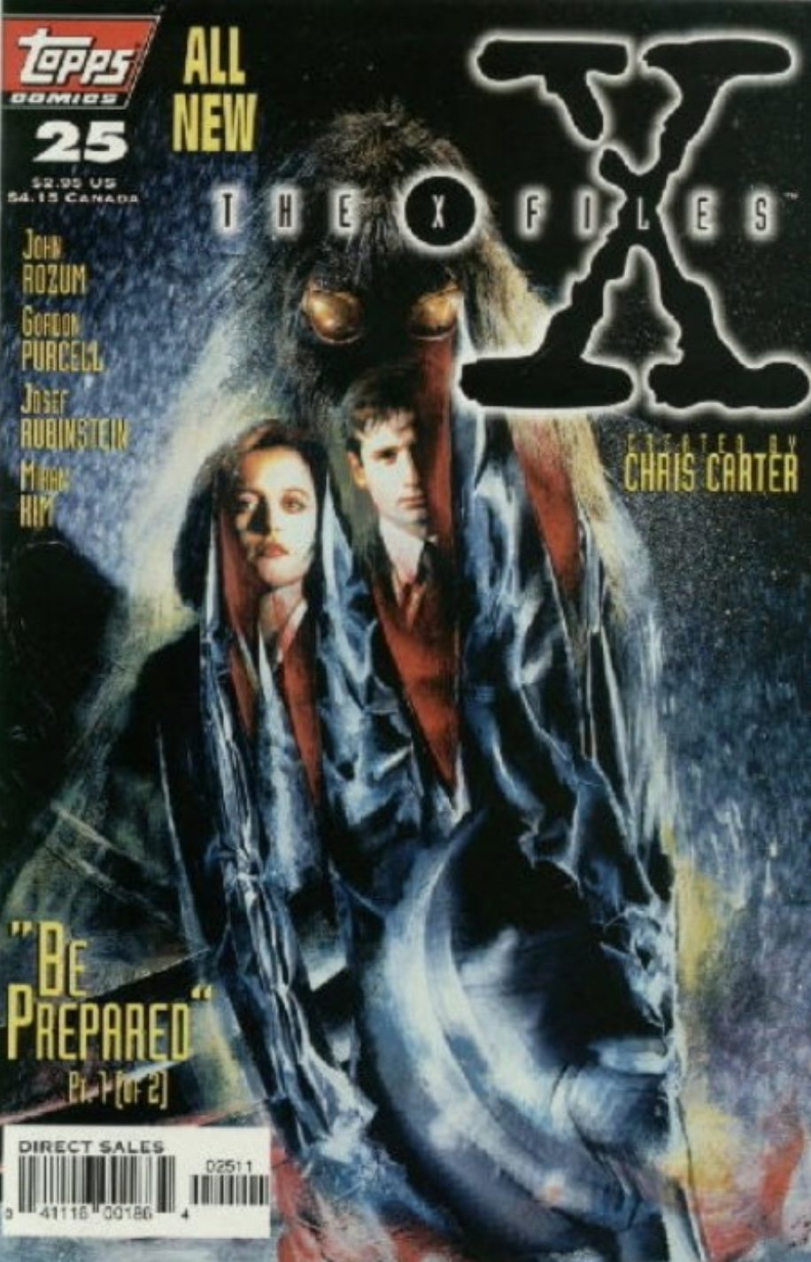 X-FILES #25 1996 X-Files TOPPS
