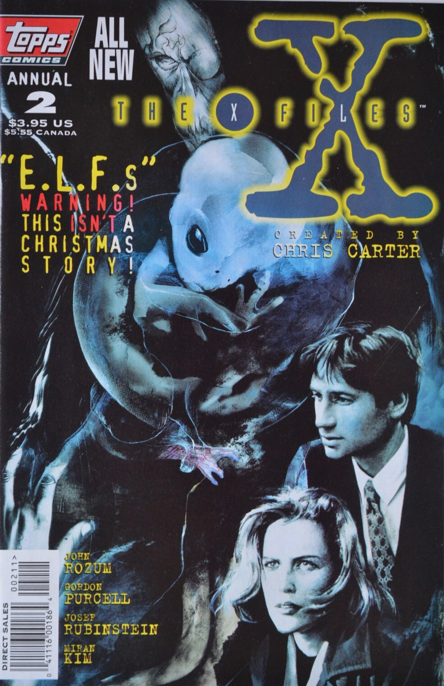 X-FILES ANNUAL #2 1996 X-Files TOPPS