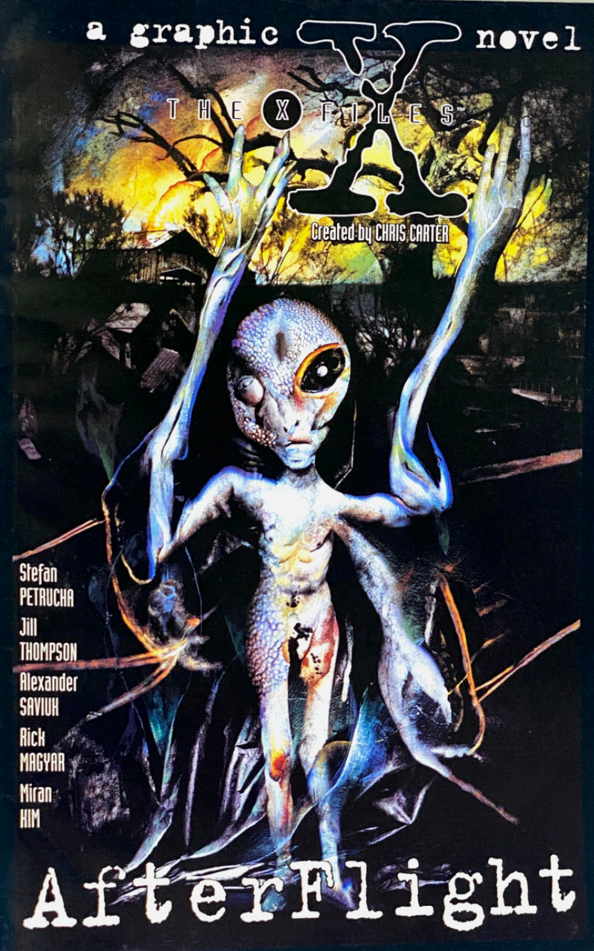 X-FILES AFTERFLIGHT GRAPHIC NOVEL X-Files TOPPS