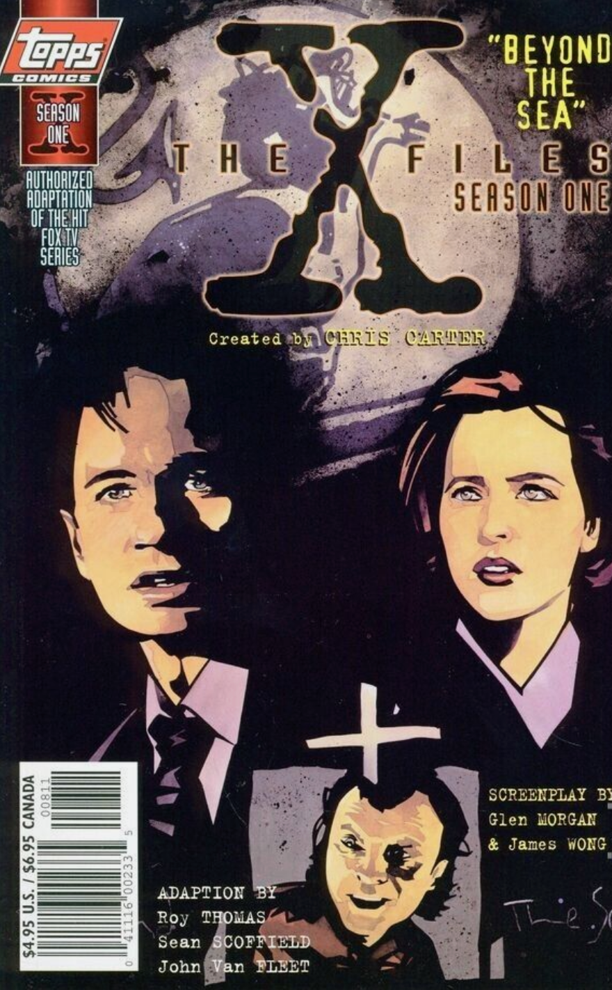 X-FILES SEASON ONE BEYOND THE SEA 1998 X-Files TOPPS