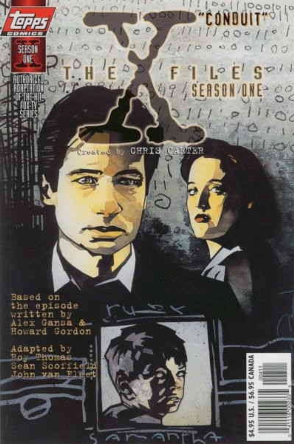 X-FILES SEASON ONE CONDUIT 1998 X-Files TOPPS