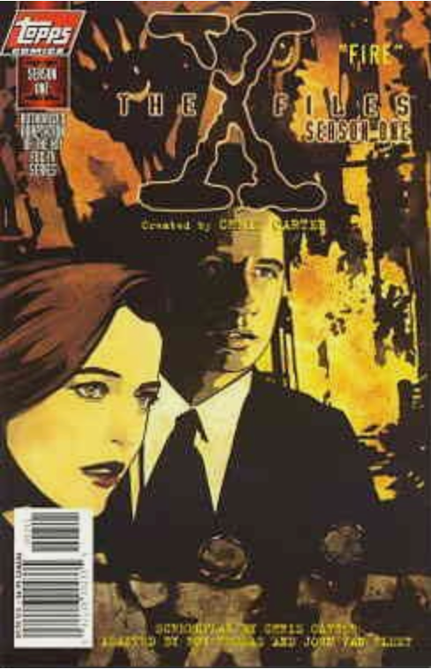 X-FILES SEASON ONE FIRE 1998 X-Files TOPPS
