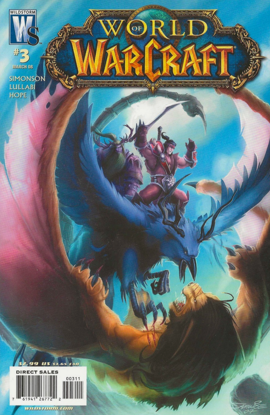 WORLD OF WARCRAFT #3 2008 World of Warcraft WILDSTORM
