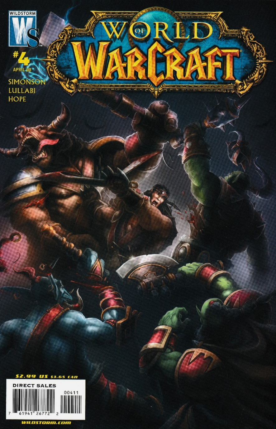 WORLD OF WARCRAFT #4 2008 World of Warcraft WILDSTORM