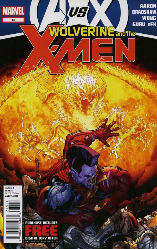WOLVERINE X-MEN #13 AVX 2012 X-Men MARVEL COMICS