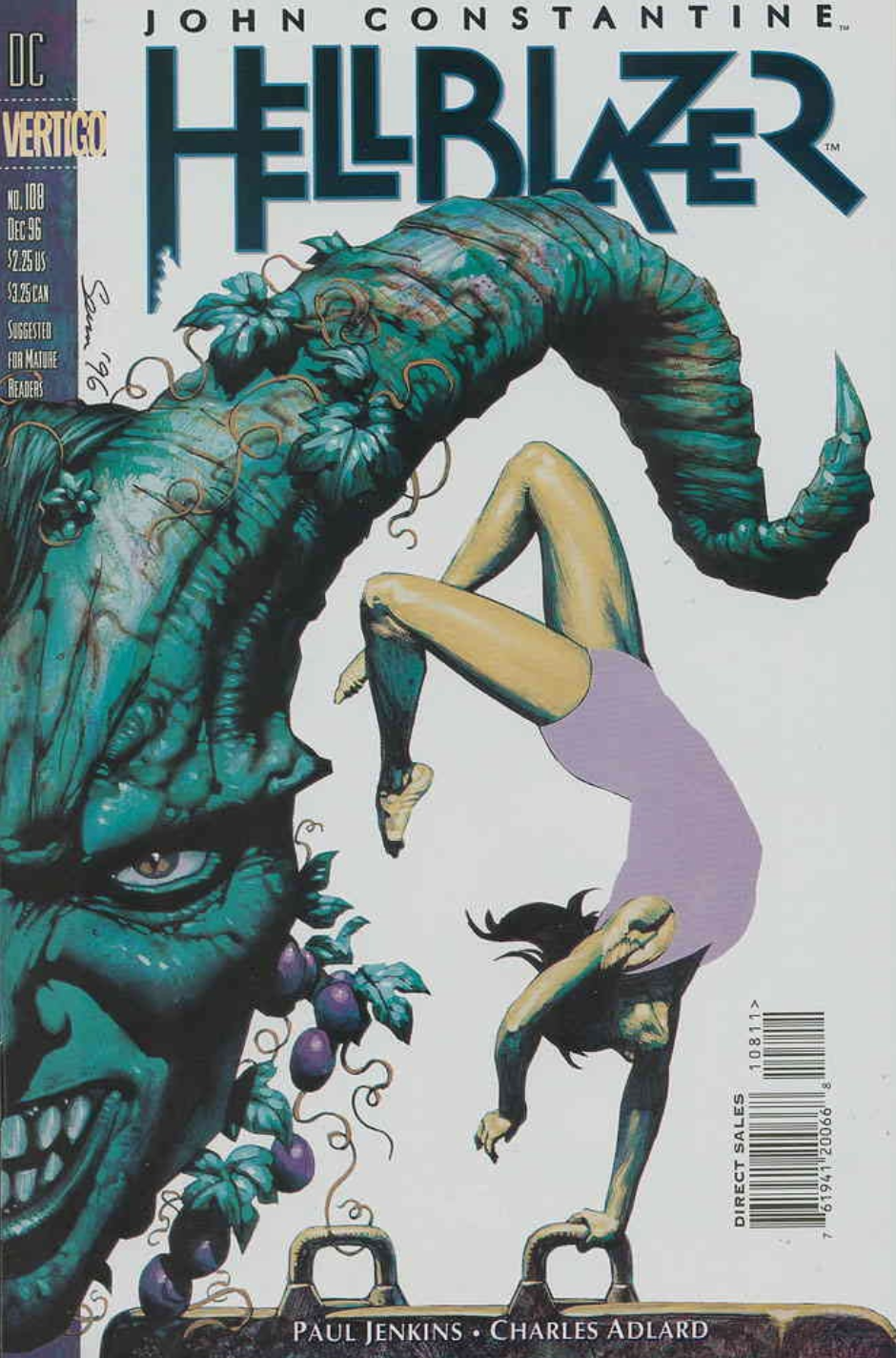 HELLBLAZER #108 1996 Hellblazer DC COMICS