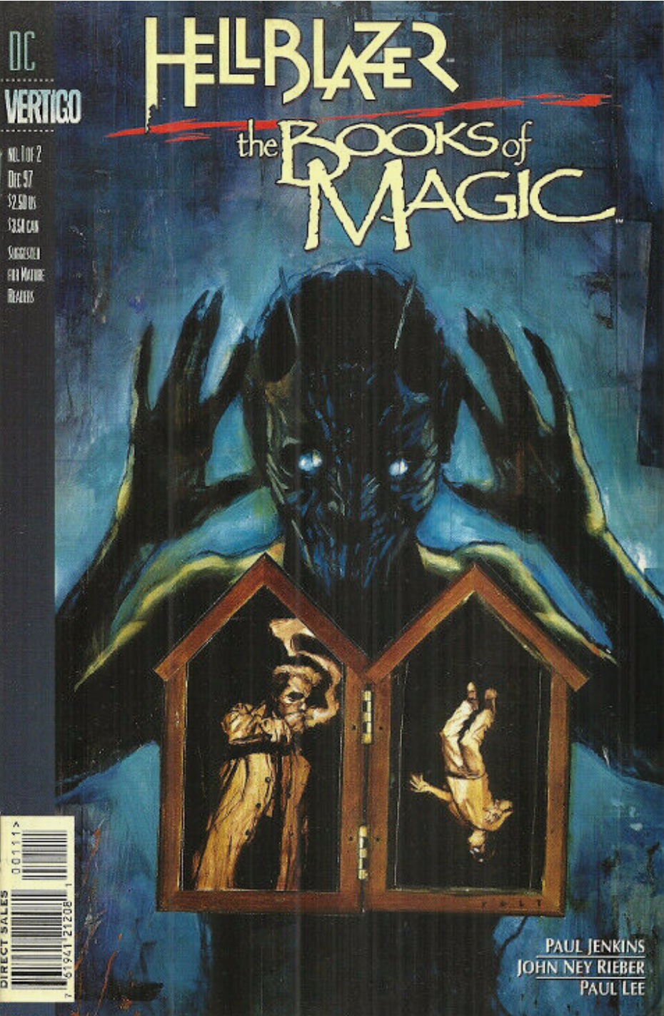 HELLBLAZER BOOKS OF MAGIC #1 1997 Hellblazer DC COMICS