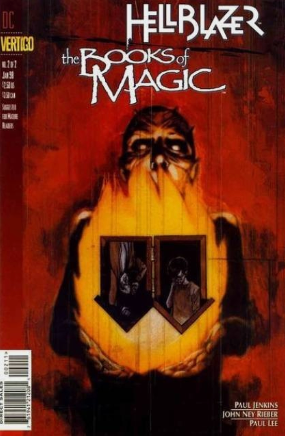 HELLBLAZER BOOKS OF MAGIC #2 1997 Hellblazer DC COMICS