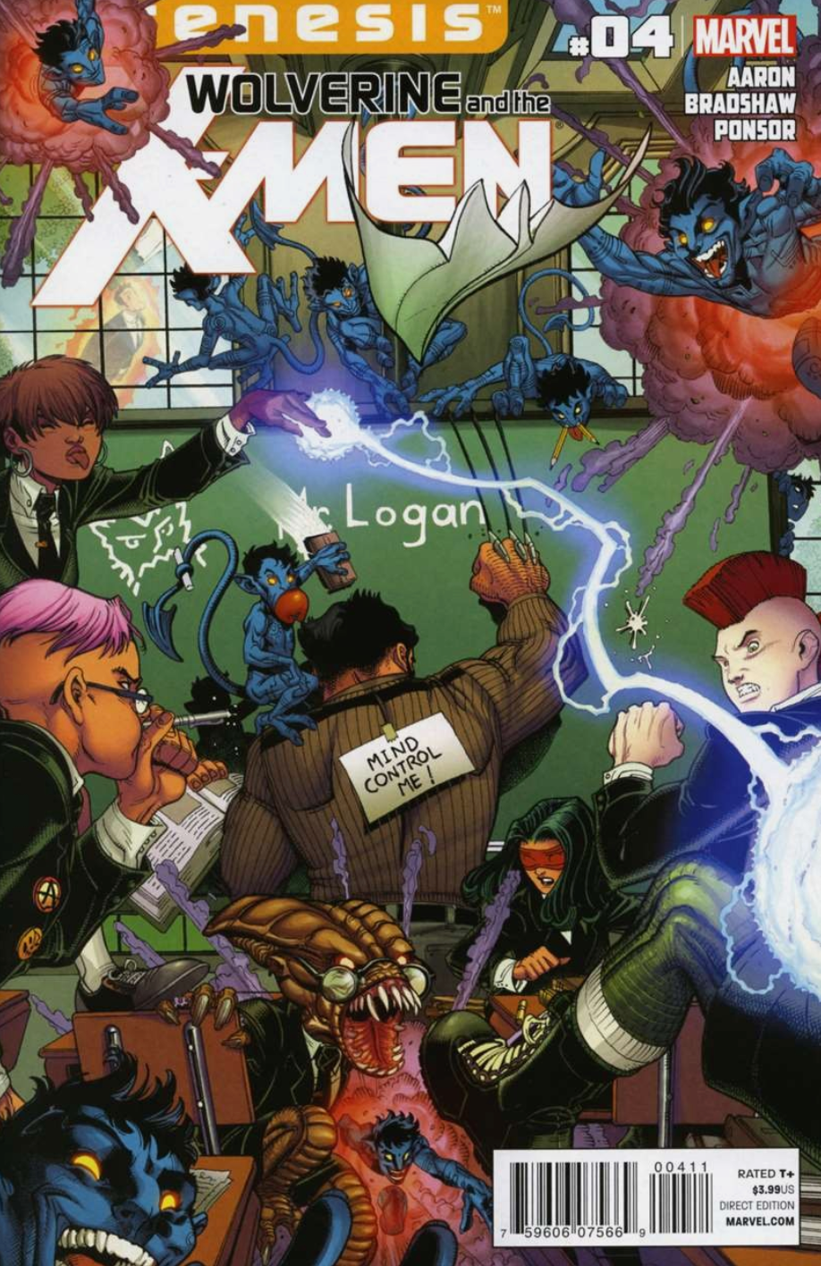 WOLVERINE X-MEN #4 REGENESIS 2012 X-Men MARVEL COMICS