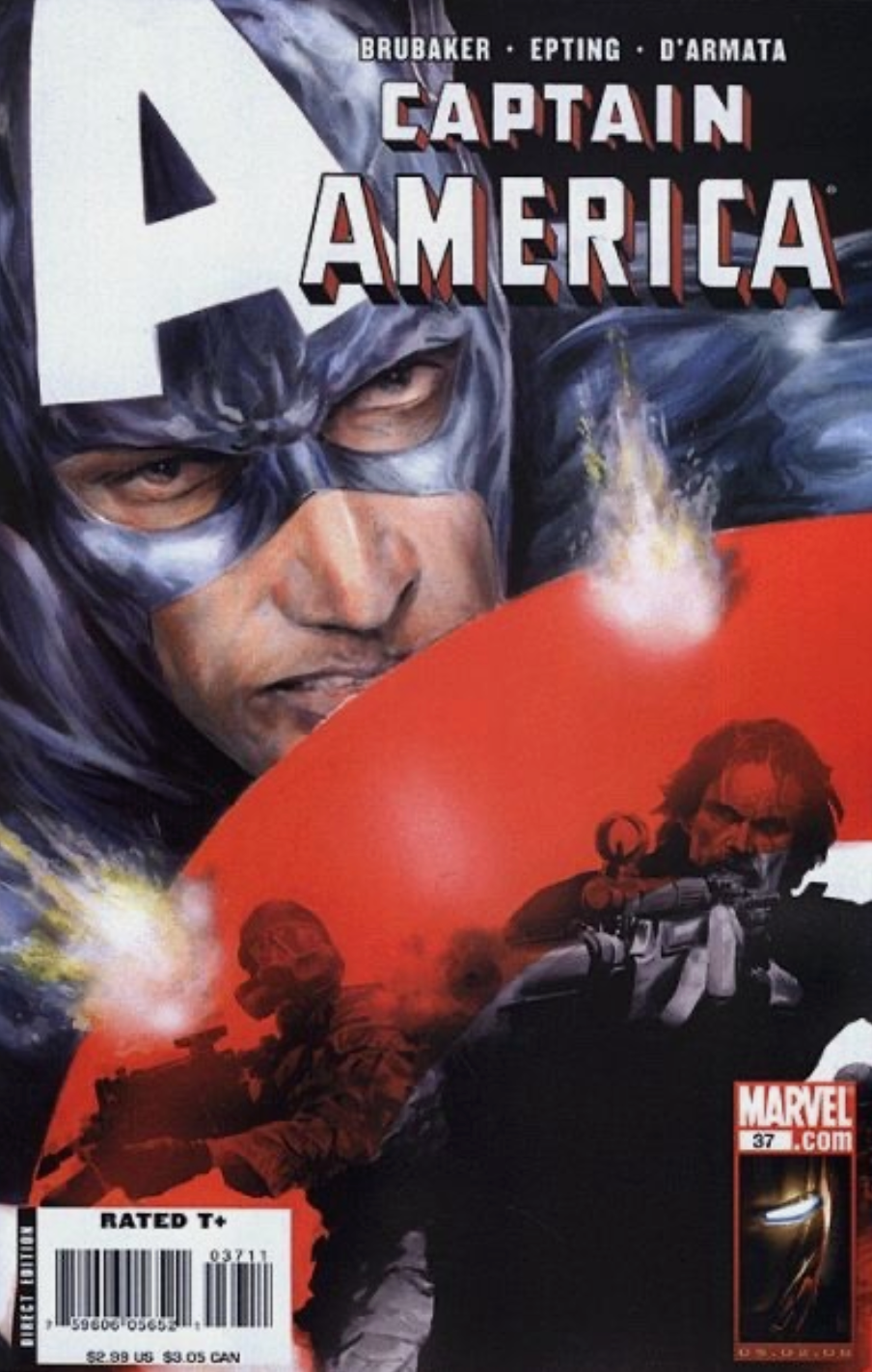 CAPTAIN AMERICA #37 2008 Captain America MARVEL COMICS