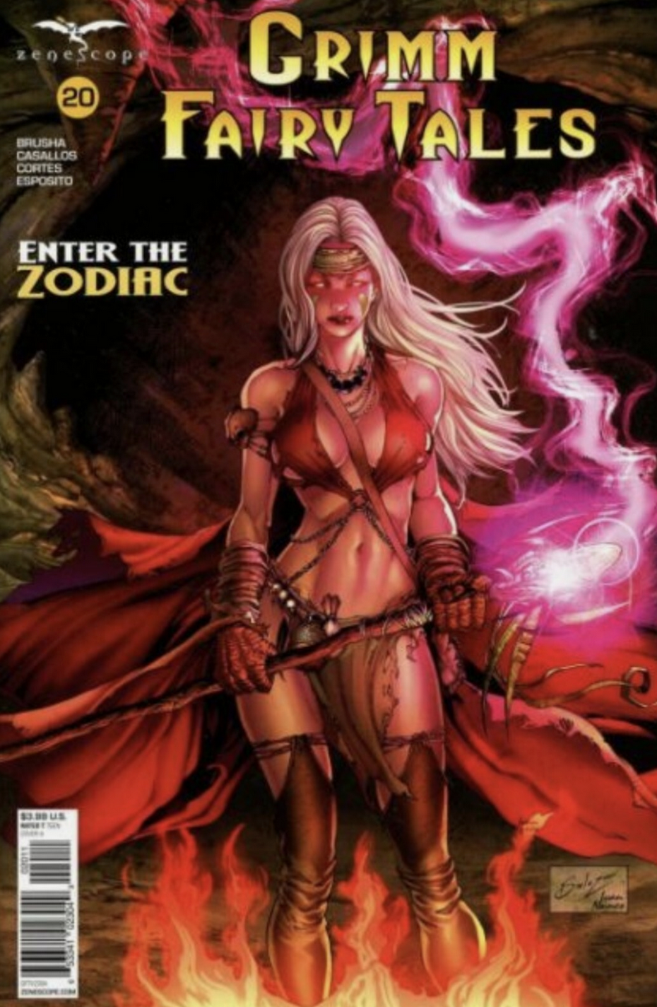 GRIMM FAIRY TALES #20 COVER A 2018 Grimm Fairy Tales ZENESCOPE ENTERTAINMENT INC