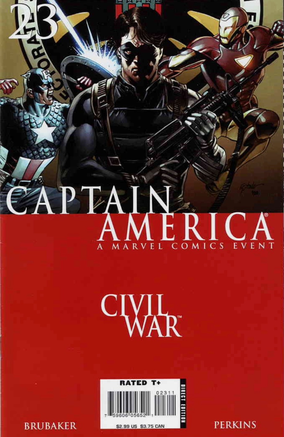 CAPTAIN AMERICA #23 2006 Captain America MARVEL COMICS